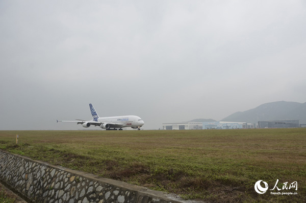 Un Airbus au salon aéronautique de Zhuhai