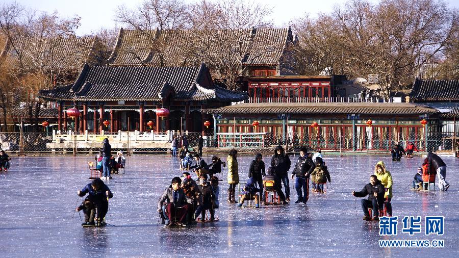 Les joies de la glisse à Beijing