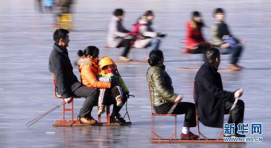 Les joies de la glisse à Beijing