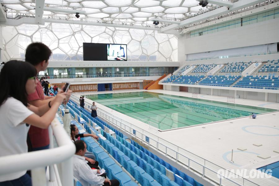 Beijing : le stade de Wukesong et le Cube d'eau pour les JO 2022