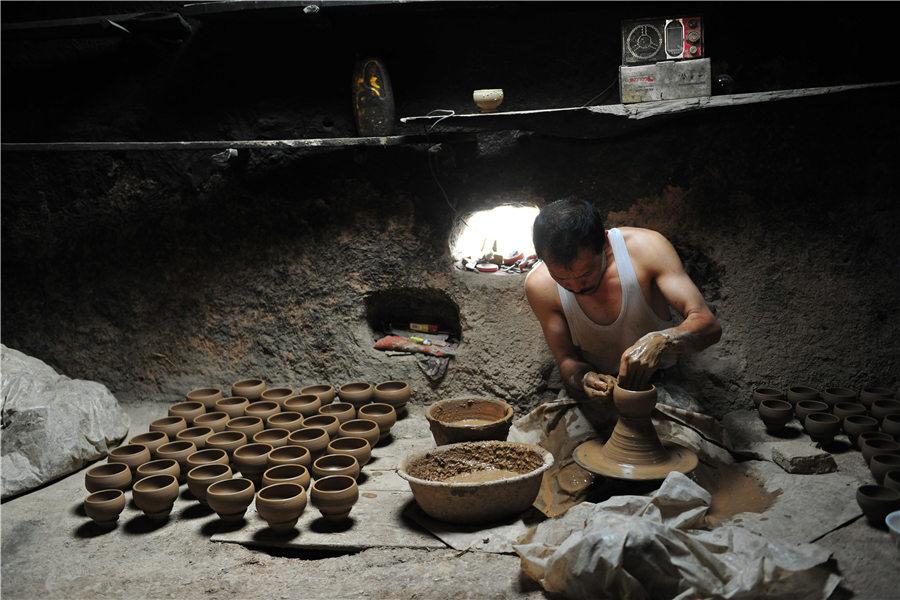 La vieille ville de Kashgar dans le Xinjiang est bien conservée