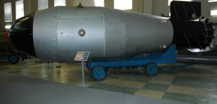 La Russie expose la ? Tsar Bomba ?, la plus puissante arme nucléaire jamais construite