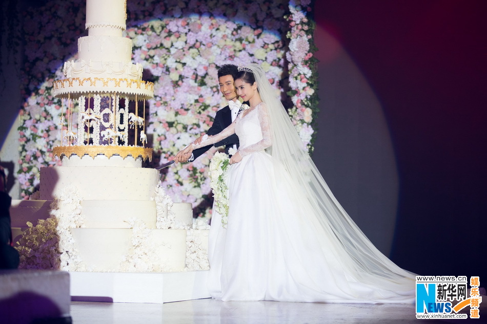 Cérémonie de mariage de Huang Xiaoming et Angelababy