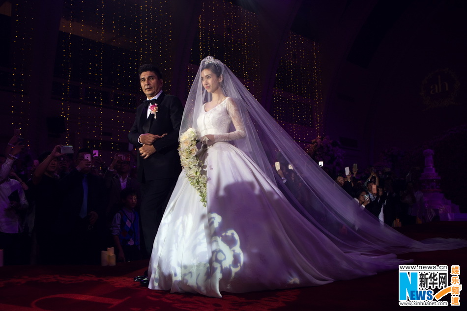 Cérémonie de mariage de Huang Xiaoming et Angelababy