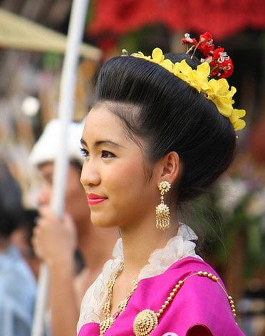 EN IMAGES: belles filles de Chiang Mai en Tha?lande 