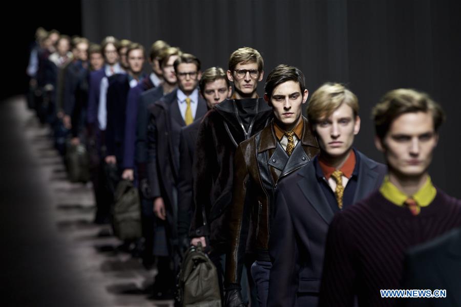 Défilé Canali lors de la semaine de la mode masculine à Milan