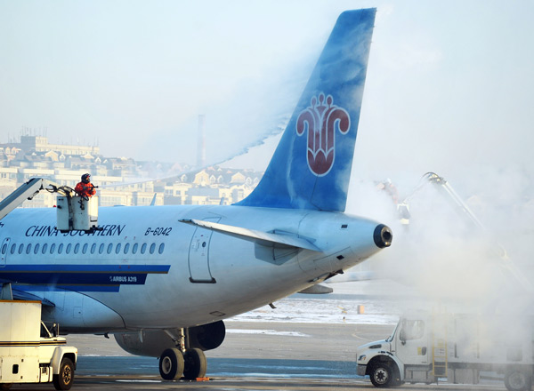 China Southern prévoit une hausse des bénéfices à trois chiffres en 2015