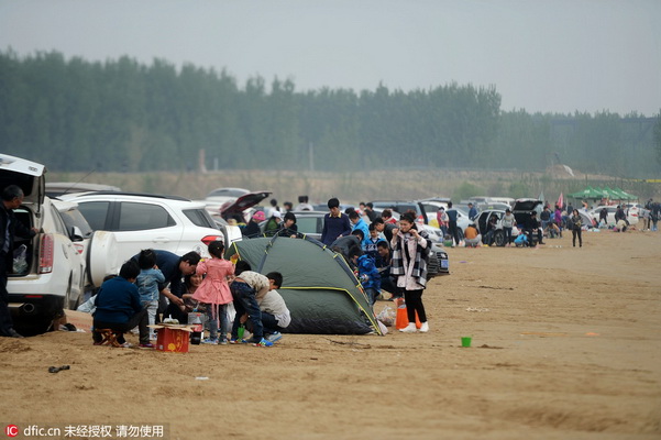 Barbecue et pollution de l'eau à Jinan 