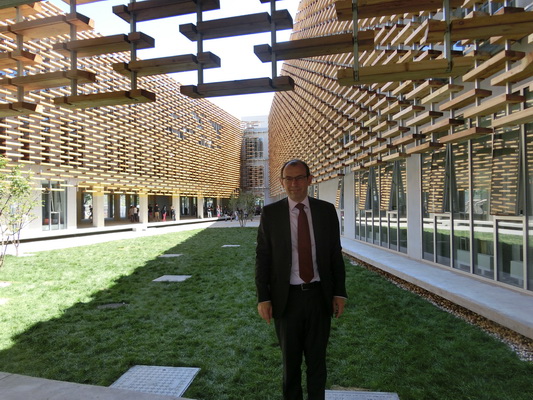 Inauguration du Lycée fran?ais international à Beijing