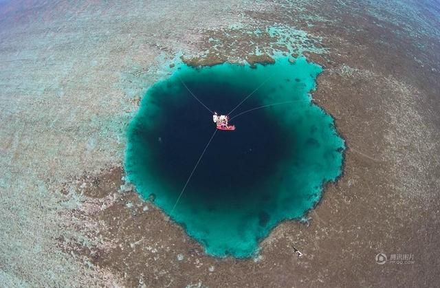 La grotte bleue la plus profonde se trouve dans les ?les Sansha