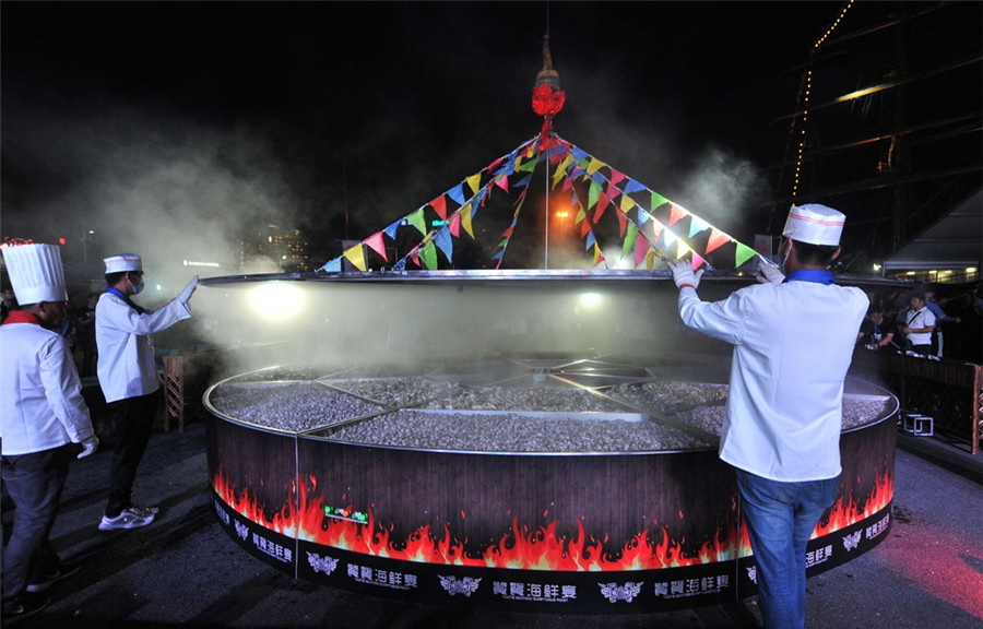 Qingdao régale les gastronomes avec ses fruits de mer