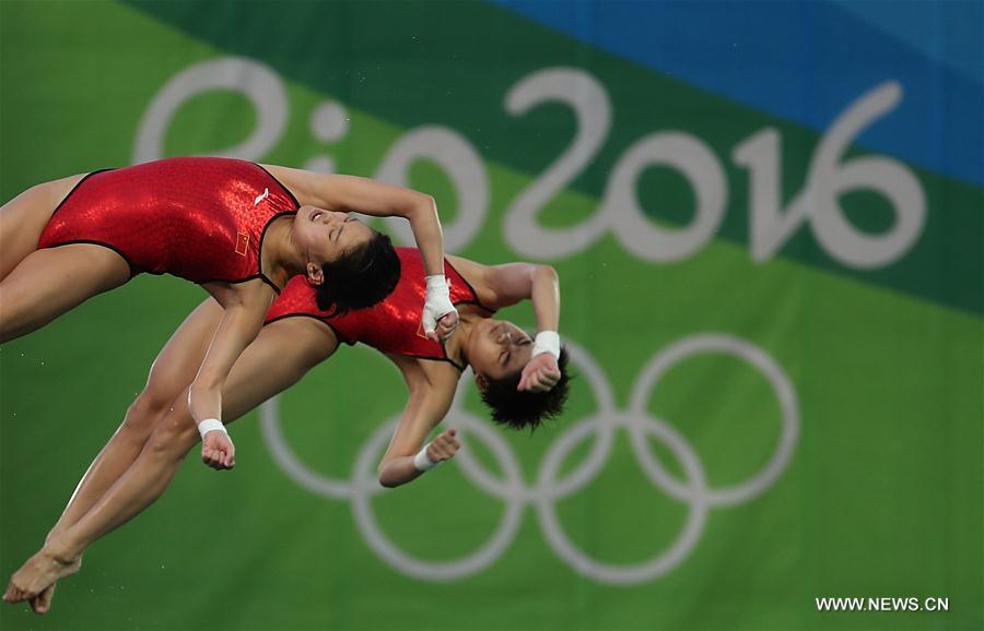 JO de Rio : la Chine remporte un troisième titre en plongeon synchronisé