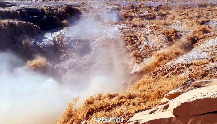 Les cascades du Fleuve Jaune de Hukou sont entrées dans leur période d'observation la plus spectaculaire