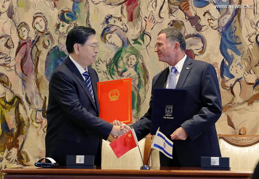 Les dirigeants chinois et israéliens promettent de renforcer la coopération bilatérale