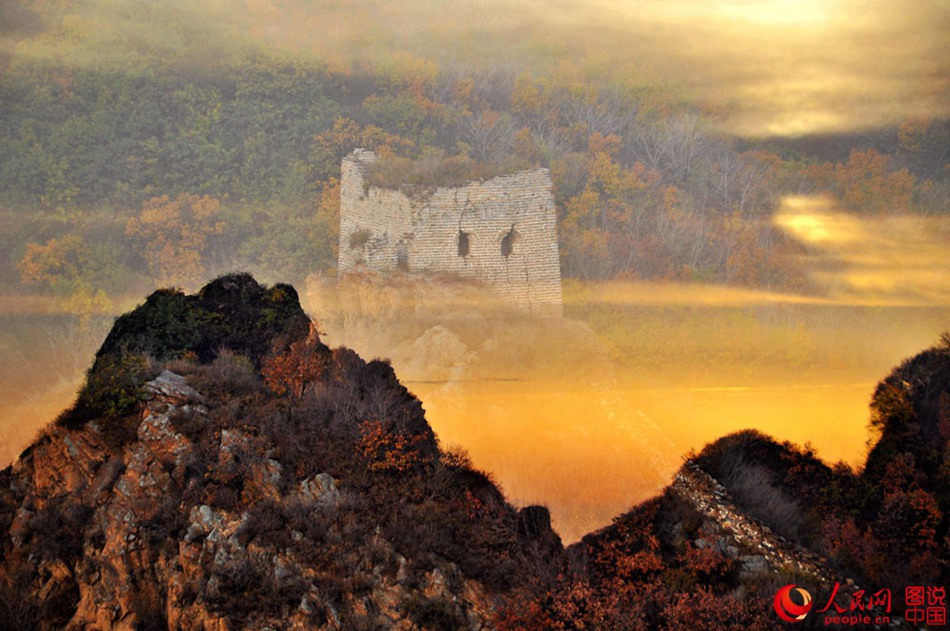 Fin d’automne sur la Grande Muraille 