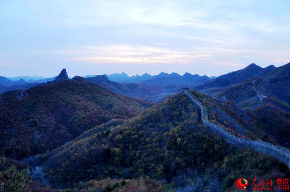 Fin d’automne sur la Grande Muraille 