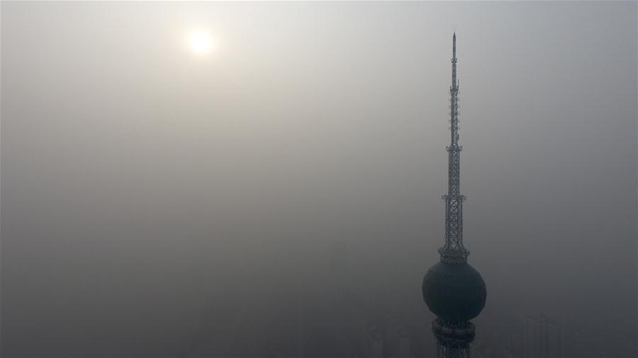 Pic de pollution dans le nord de la Chine