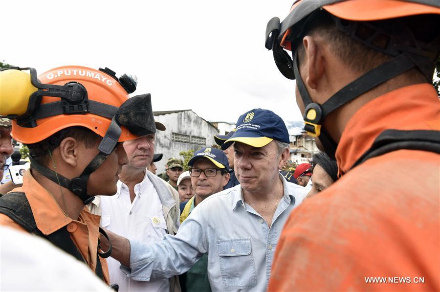 Colombie : une immense coulée de boue fait 193 morts