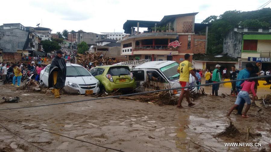 Colombie : une immense coulée de boue fait 193 morts