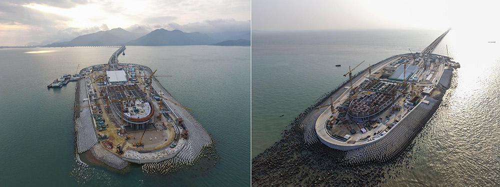 Achèvement en vue pour le pont Hong Kong-Macao-Zhuhai