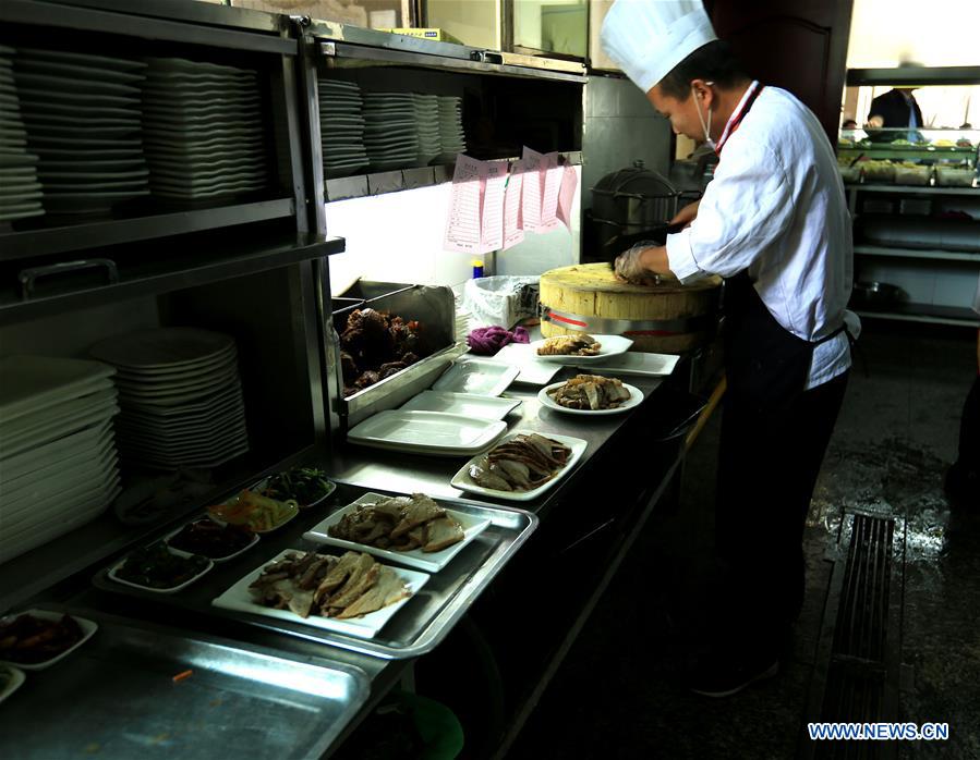 Gansu : les nouilles de Zhangye en forme de pétard 