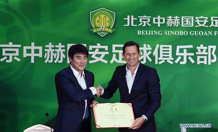 Football?: Roger Schmidt nouvel entra?neur du Beijing Guoan