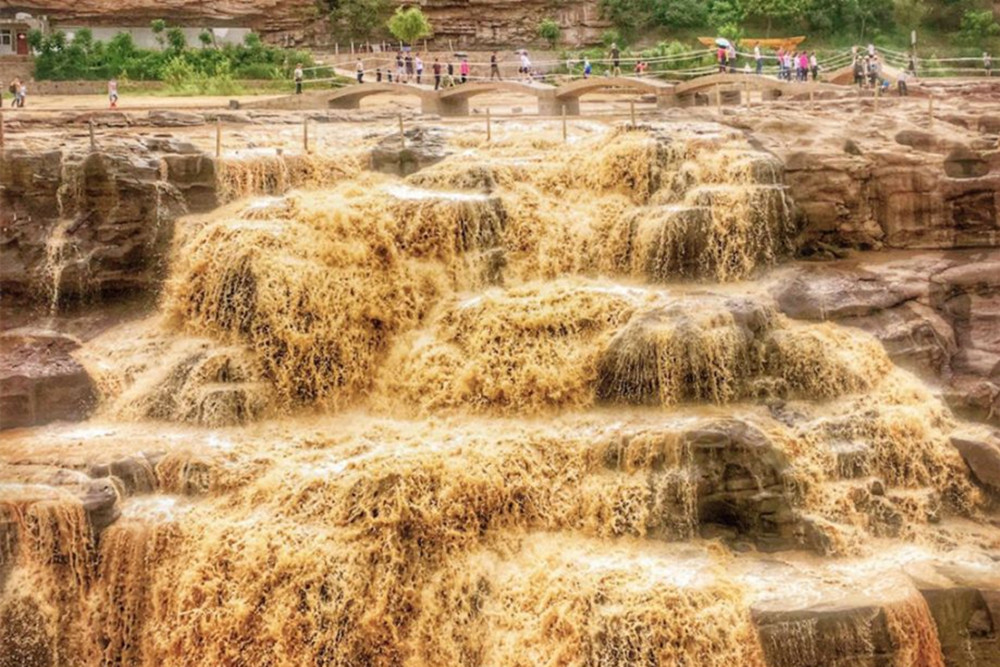 Les chutes d'eau de Hukou offrent à nouveau leur magnifique spectacle