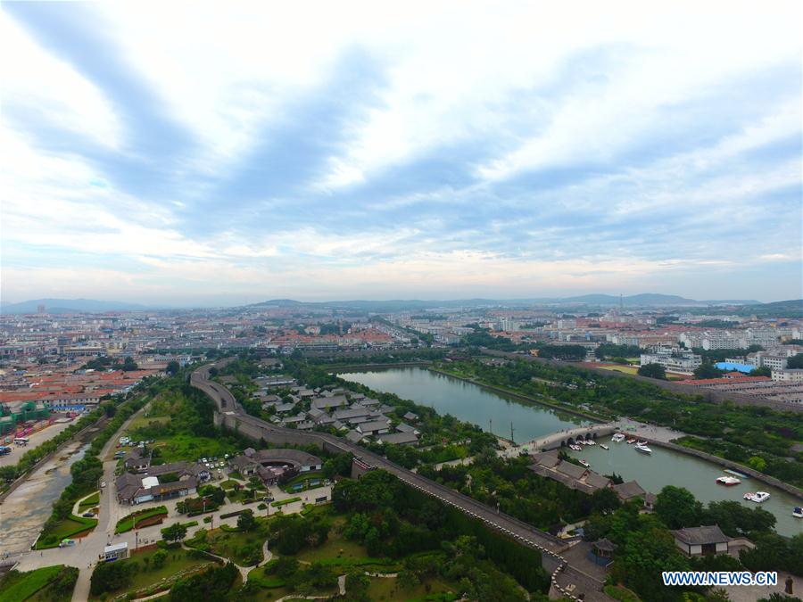 Paysage pittoresque de Penglai 