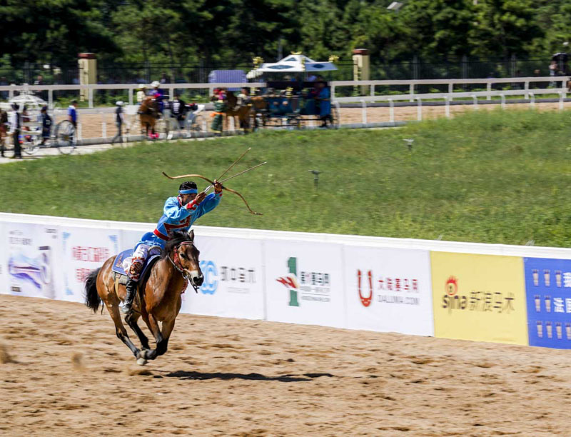 Un festival équestre à Hohhot