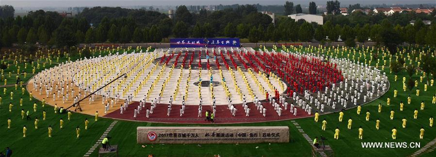 Pratique du ta?-chi dans le Henan