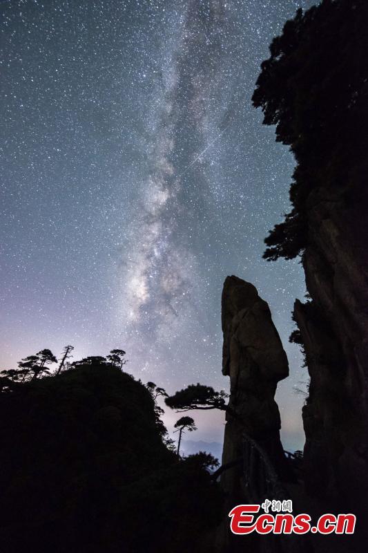 La nuit étoilée du mont Sanqing