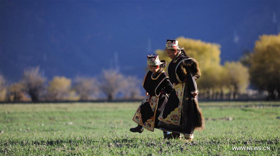 Célébration du Nouvel An Kongpo au Tibet