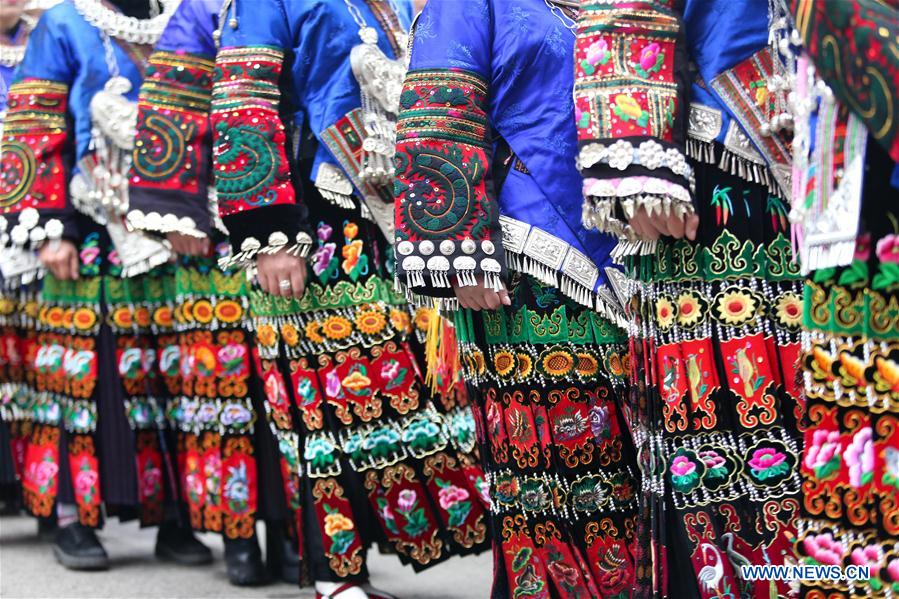 Chine : festival traditionnel du groupe ethnique Miao