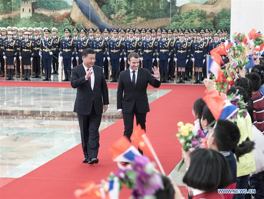 La Chine et la France conviennent de donner un nouvel élan aux relations bilatérales