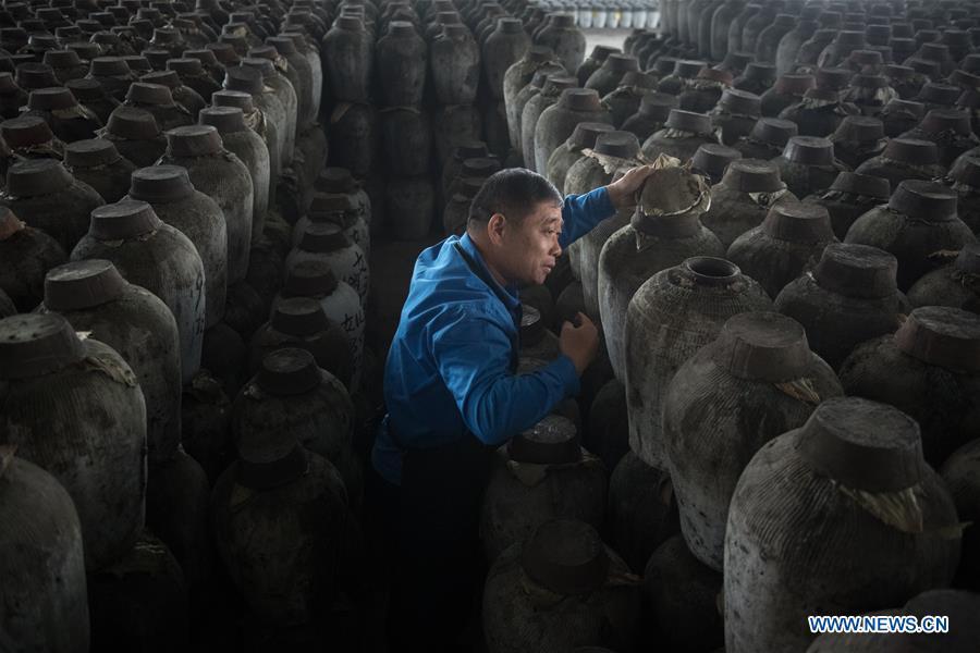 La fabrication du vin de riz traditionnel à Shaoxing