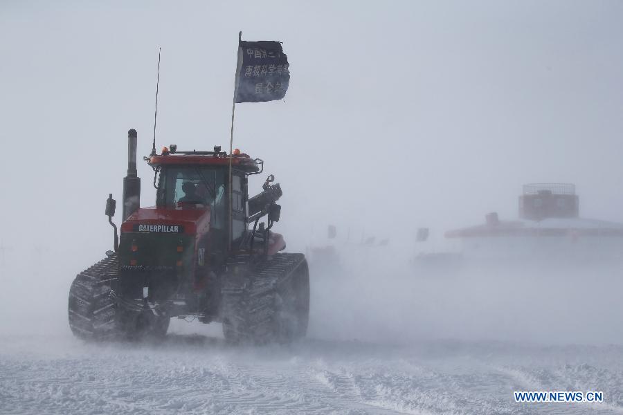 Antarctique : la mission de recherche chinoise quitte la station Taishan