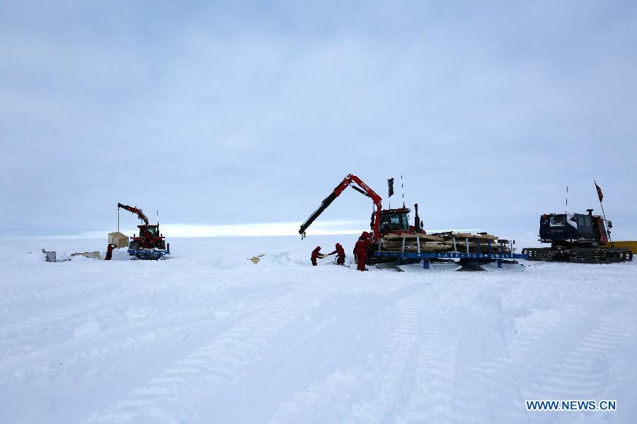 Antarctique : la mission de recherche chinoise quitte la station Taishan