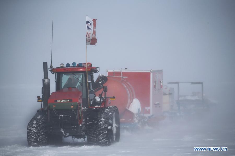 Antarctique : la mission de recherche chinoise quitte la station Taishan