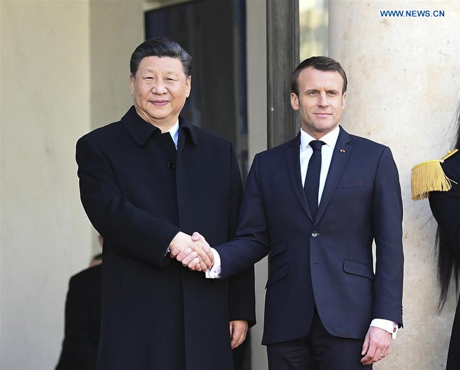 Xi Jinping et Emmanuel Macron décident de forger un partenariat sino-fran?ais plus solide, plus stable et plus dynamique