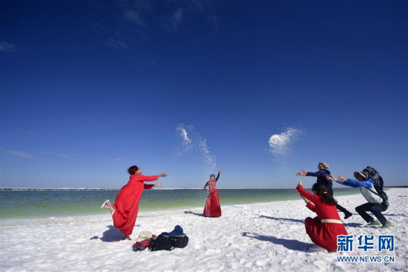 Qinghai : la beauté du lac salé Chaer Khan