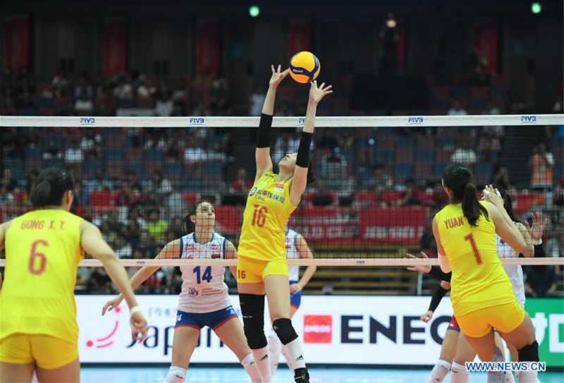 Coupe du monde de volleyball dames : Chine-Serbie