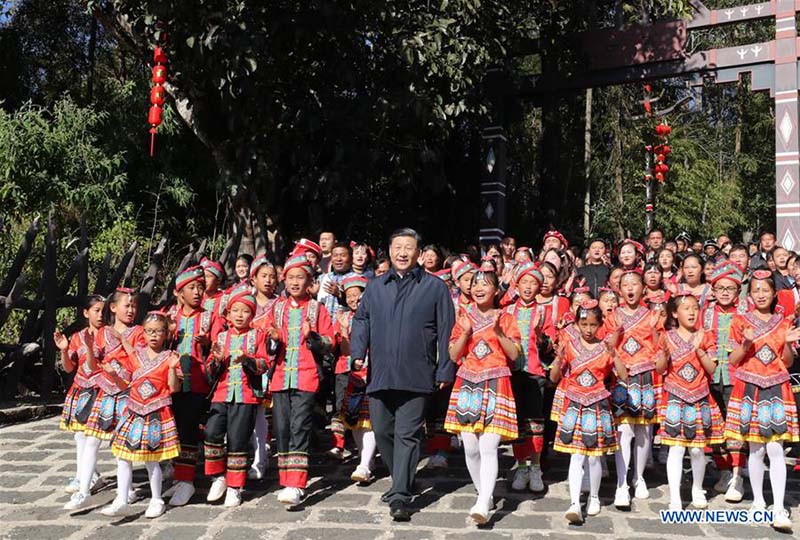 Xi Jinping se rend au Yunnan pour une tournée d'inspection avant la fête du Printemps