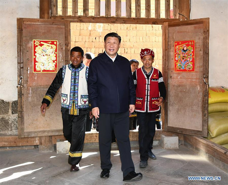 Xi Jinping se rend au Yunnan pour une tournée d'inspection avant la fête du Printemps