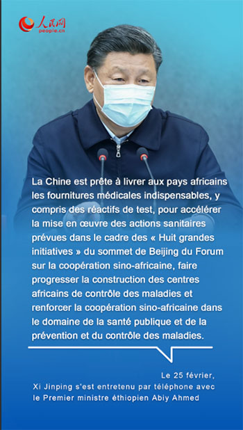 Ce qu'a dit Xi Jinping pour exhorter la communauté internationale à lutter contre l'épidémie