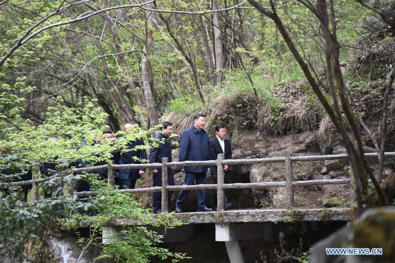 Xi Jinping demande aux responsables locaux d'être les gardes de l'environnement écologique des monts Qinling