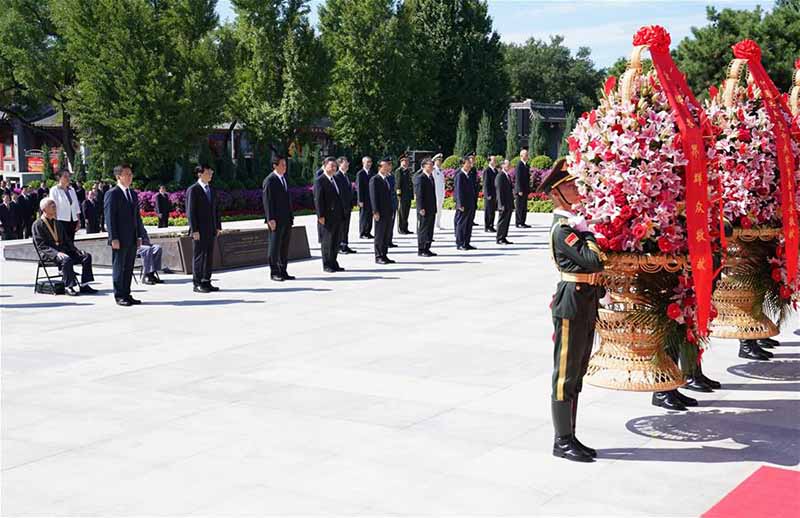 Xi Jinping assiste à la commémoration du 75e anniversaire de la victoire de la guerre contre l'agression japonaise et de la Seconde Guerre mondiale