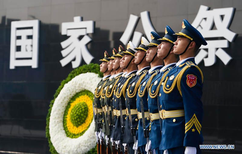 La Chine organise une cérémonie commémorative nationale pour les victimes du massacre de Nanjing