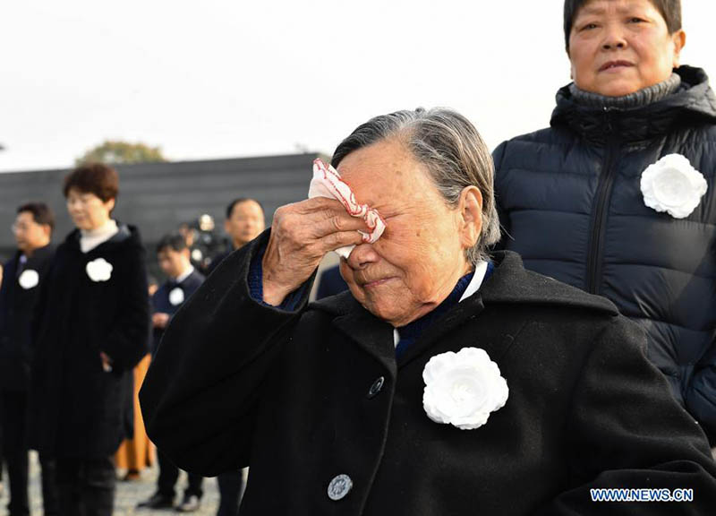 La Chine organise une cérémonie commémorative nationale pour les victimes du massacre de Nanjing