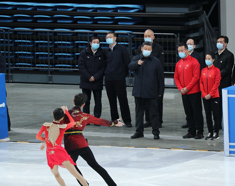 Xi Jinping exprime sa confiance dans la réussite des Jeux olympiques d'hiver de Beijing 2022