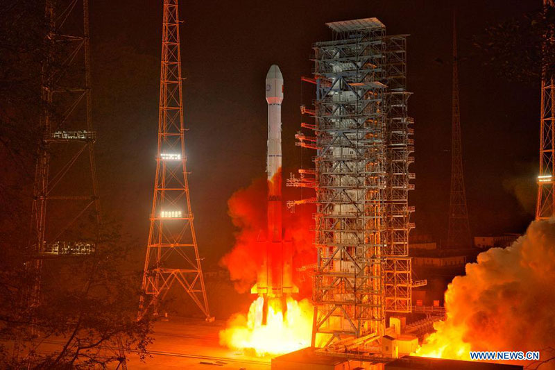 La Chine lance un nouveau satellite météorologique